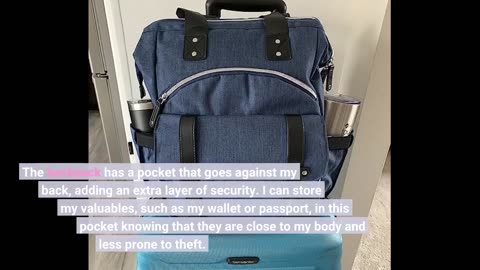 Honest Remarks: FALANKO Laptop Backpack for Women,RFID Anti Theft Work Backpack for 15.6 Inch L...