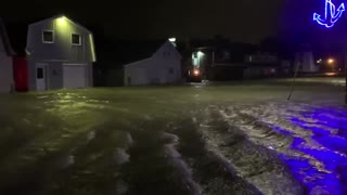 Massive storm causes intense flooding in Ontario, Canada