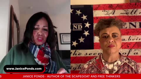 Our Guest is Janice Ponds - Author of The Scapegoat and Free Thinkers