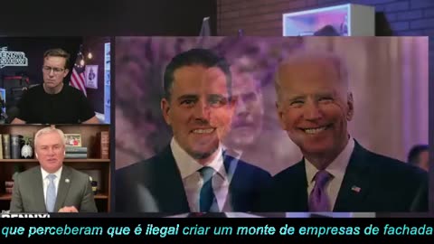 O deputado James Comer alega que o presidente Biden e Hunter infringiram as leis de extorsão