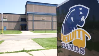 DeWitt High School marching band raises money for upcoming season