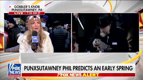 Janice Dean Says Punxsutawney Phil Prediction Is 'Historic'