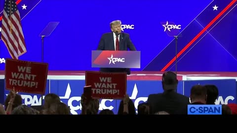 "I Will Be Yor Retribution" - Trump at C-PAC 2024