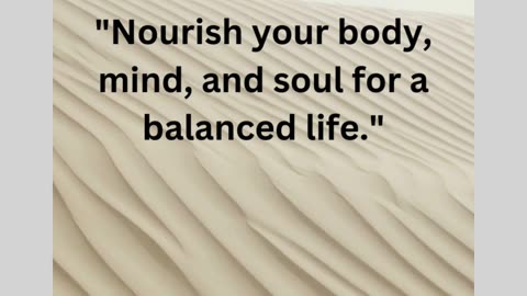 Balanced Living: Nourishing Body, Mind, and Soul | Your Guide to a Fulfilling Life"