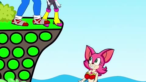 Top 3 Sonic and the Amy | Funny Animation #animation #shorts #story