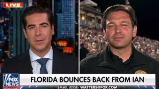 JESSE WATTERS - Governor Ron DeSantis Talks About Florida Bouncing Back!!