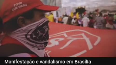 AFP Português : Manifestação e Vandalismo em Brasília