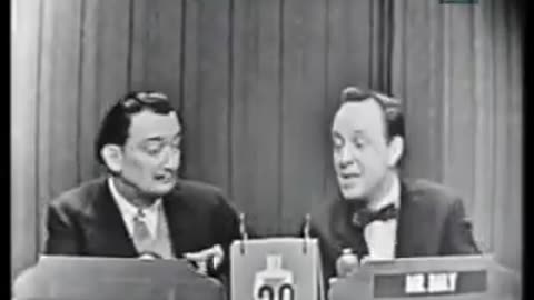 Salvador Dalí, visionary artist, mesmerizes audience on the renowned 1950s TV show, _What's My Line