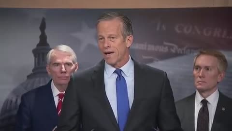 Sen. John Thune blames Biden for the border crisis