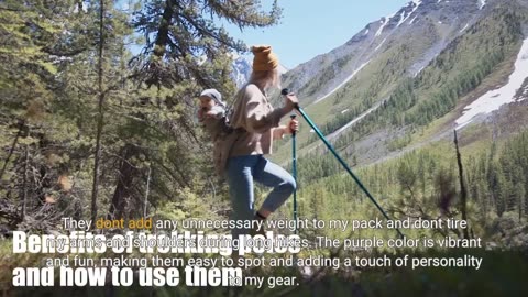 Honest Feedback: HUGSEE Trekking Poles Collapsible Hiking Poles for Women Men Upgraded Aluminum...