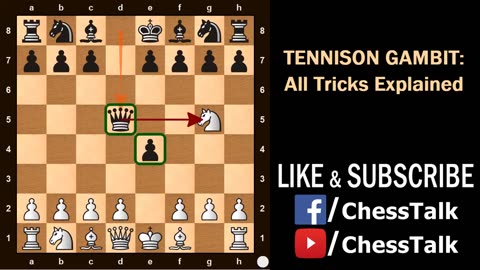 Chess Opening TRICKS to WIN More Games: Tennison Gambit: Secret Traps, Moves, Strategy & Ideas