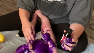 Accidentally Purple Baby