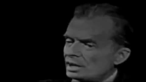 Aldous Huxley interviewed by Mike Wallace 1958 -Full-