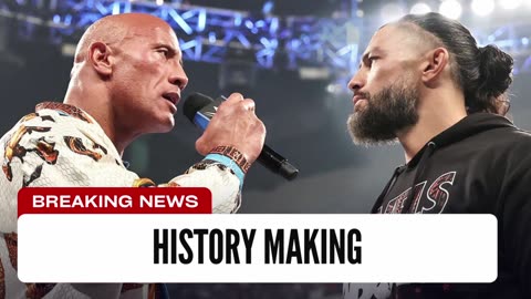 Rock Set To Make History At WrestleMania
