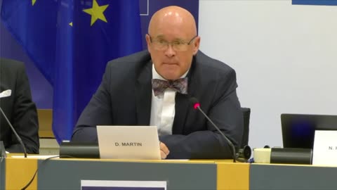 David Martin, PhD International COVID Summit III (2023) European Parliament, Brussels