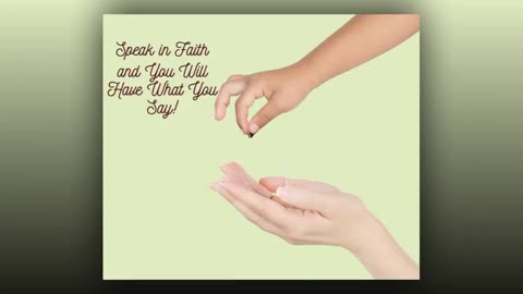 Speak in Faith