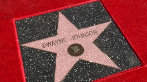 Dwayne Johnson Honored with a Star on the Hollywood Walk of Fame