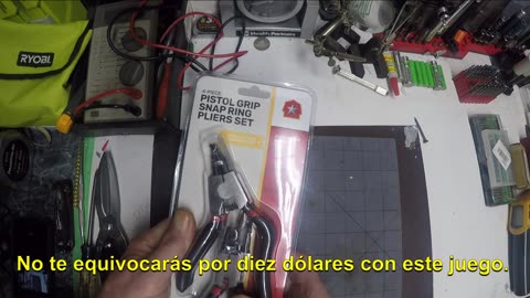 Juego de alicates de anillo de presión de 4 piezas de Tractor Supply: Unboxing y revisión