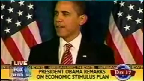 Obama admits "the whole point" of "stimulus" is GOV'T SPENDING