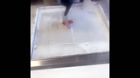 Nitrogen ice cream