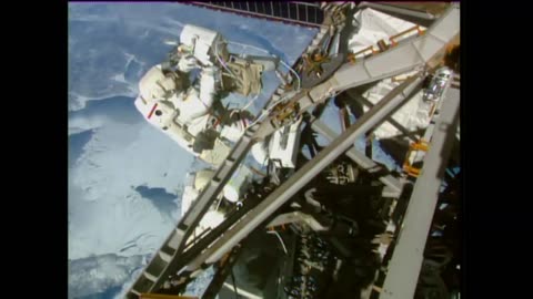 International space station Astronauts conduct their space walk in eight days