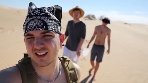 Surviving 24 Hours Straight In A Desert | Mr Beast Video Mr Beast