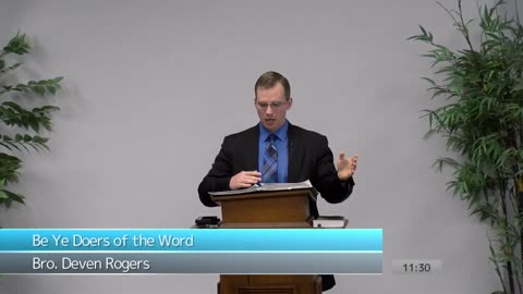 Be Ye Doers of the Word | Pastor Dave Berzins