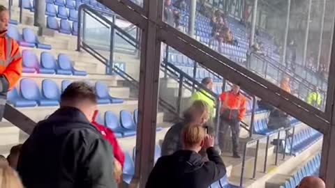 Lad Gets Lucky At The Footy