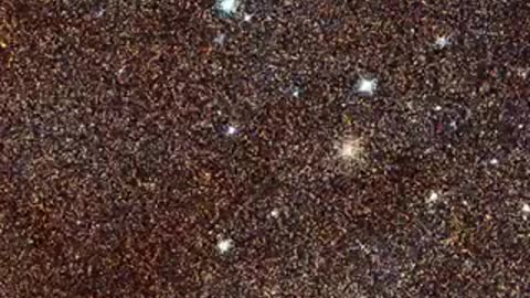Zoom sobre la galaxia andrómeda