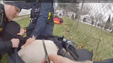 Body cam released after injured Burton cop was accidentally shot by fellow officer