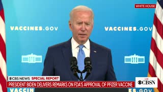 Biden Presses Vaccine Requirements For Companies