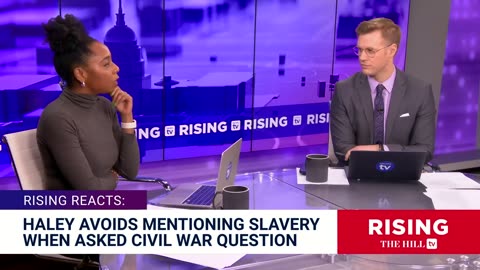 CNN Elites DESPERATE For Nikki Haley,Blame VOTER QUESTION For CivilWar-Slavery Gaffe: Greenwald