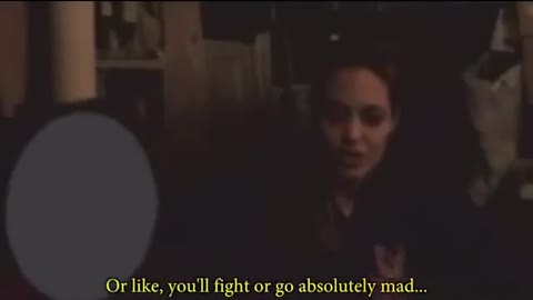 Angelina Jolie 23, a friend videotaped her describing in detail, her illuminati initiation ritual