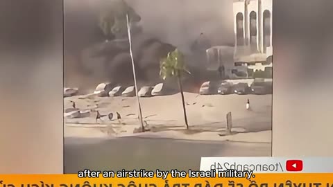 Israel airstrikes, flattens the building next to the Iranian consulate in the Syrian capital