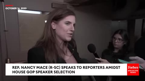 [2023-10-16] Nancy Mace Asked Point Blank: 'Do You Have Any Regrets About Your Vote To Oust Kevin McCarthy?'