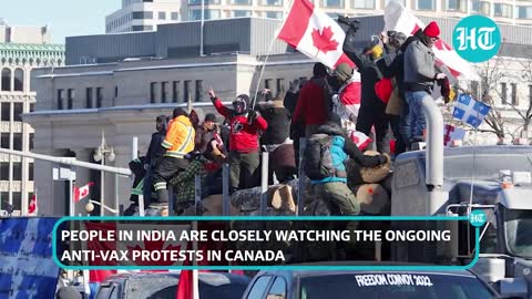 Karma strikes back': Canada truckers protest continue;