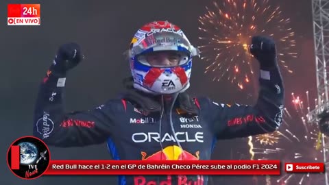 Red Bull hace el 1-2 en el GP de Bahréin Checo Pérez sube al podio F1 2024