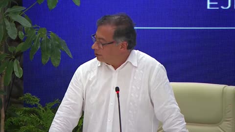 Discurso de Petro en la ceremonia de clausura del tercer ciclo de diálogos con el ELN en la Habana,