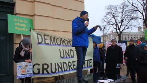 Kundgebung Andreas Sönnichsen am 29.1.2022