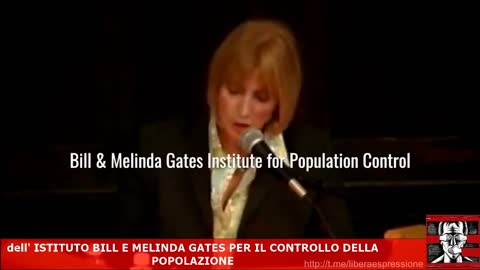 BILL AND MELINDA GATES FOUNDATION called the Bill and Melinda Gates Population Control Institute