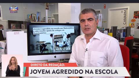 Jovem é agredido na escola em Matosinhos