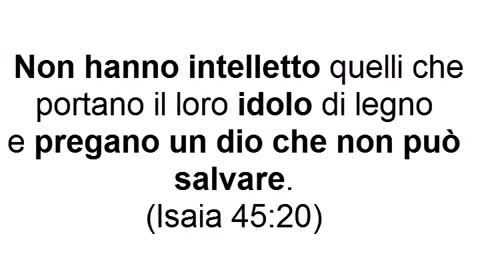 Quali sono alcuni esempi di idolatria??ISAIA 45:20 Non hanno intelletto quelli che portano il loro idolo di legno(o altro materiale) e pregano un dio che non li può salvare.tipo gli ebrei,i neopagani,i massoni,gli induisti e altri ciarlatani vari