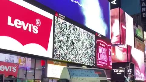 Times Square at night