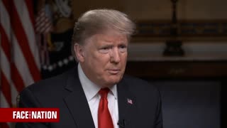 President Donald Trump describes "special" thing happening with race