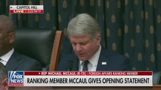 Rep. Mc Caul: "This was an unmitigated disaster of epic proportions,"