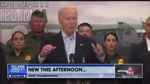 Biden Inadvertently Confirms Fires Caused By DEW? Was That a BLUE Roof Creepy Joe?