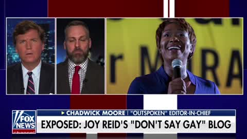 Chadwick Moore and Tucker Carlson speculate on what happened with Joy Reid's homophobic blog