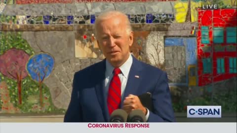 Biden Insinuates the "Vast Majority' of Americans Support COVID Tyranny