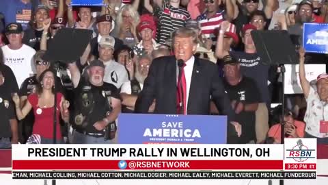 "WE WILL MAKE AMERICA GREAT AGAIN" Trump Rally in Wellington OH
