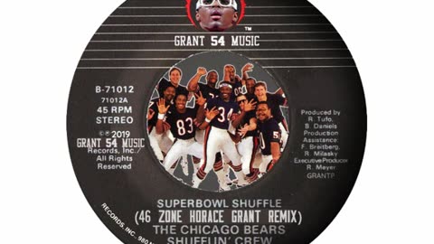 Chicago Bears Shufflin' Crew - The Super Bowl Shuffle (46 ZONE HORACE GRANT REMIX)